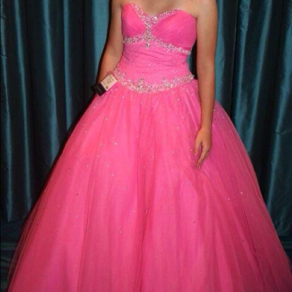 Pink Ballgown size 4/6