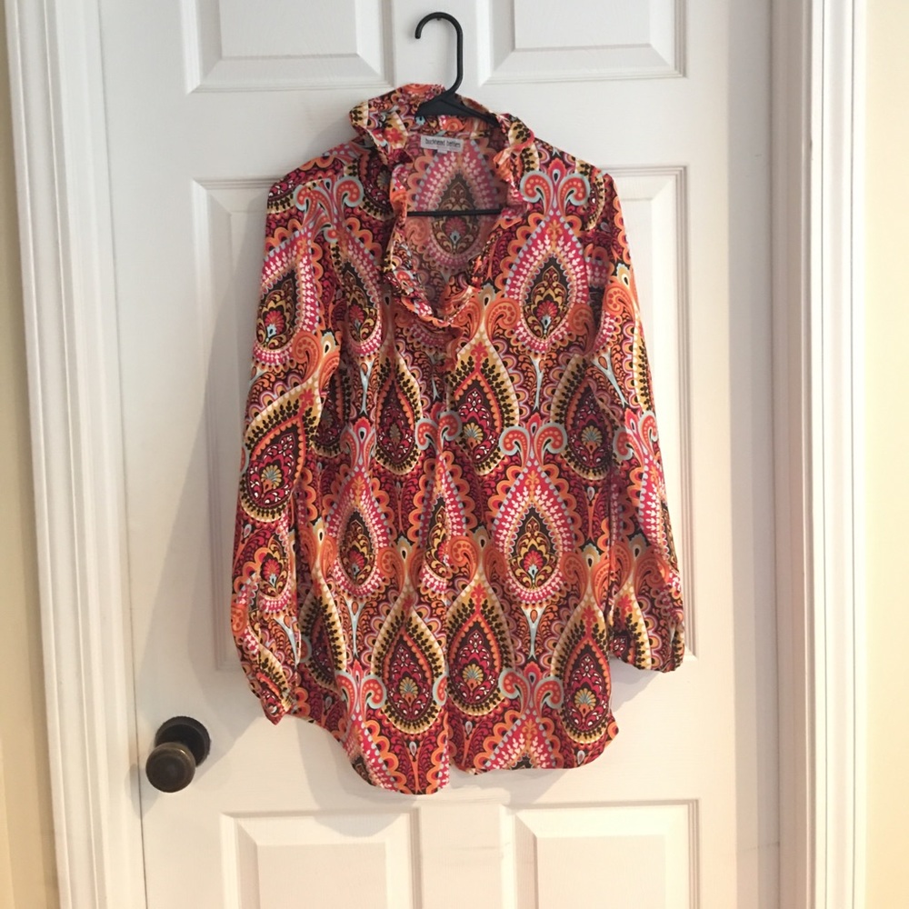 Boutique blouse, size medium