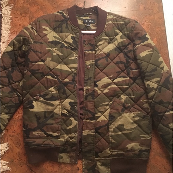 brixton camo jacket