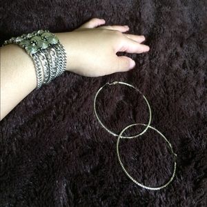 Express sophisticated cuff bracelet AND ear loop