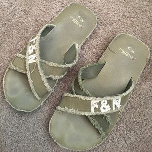 Men's Army Green Sandals