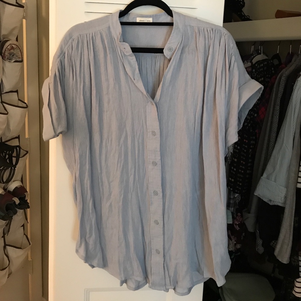 Encore Annie Guazy Bottom-Front Tunic Blouse - Picture 3 of 3