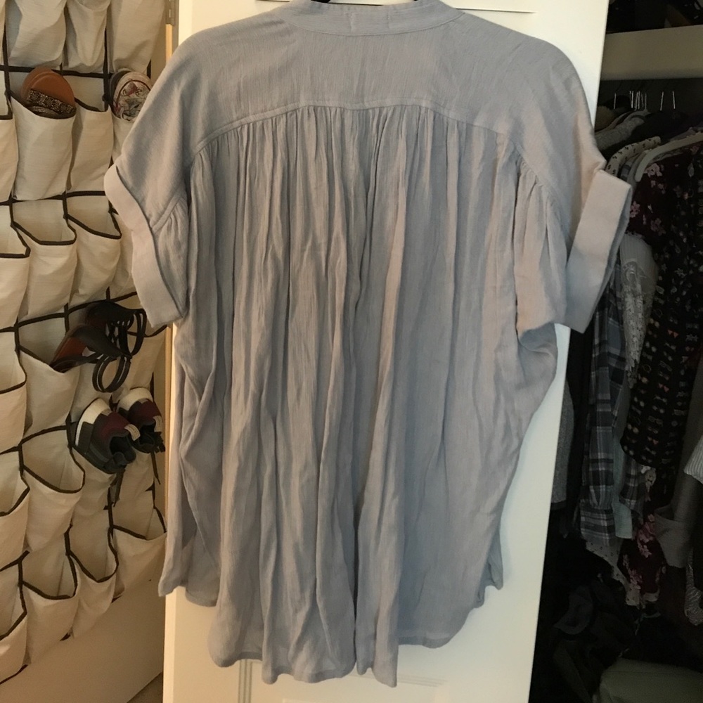Encore Annie Guazy Bottom-Front Tunic Blouse - Picture 2 of 3