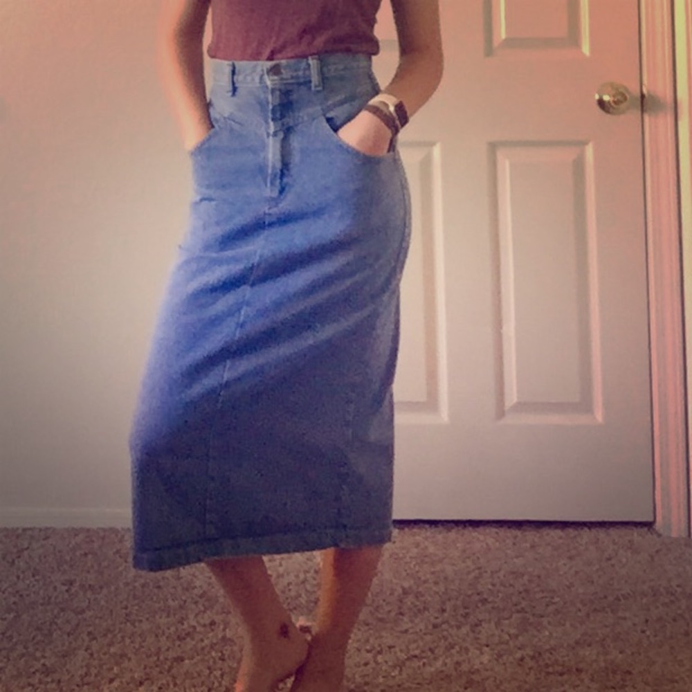 Denim Midi!