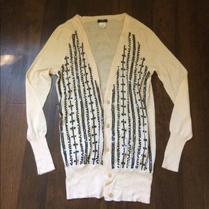 J. Crew Cascading Sequin Cardigan