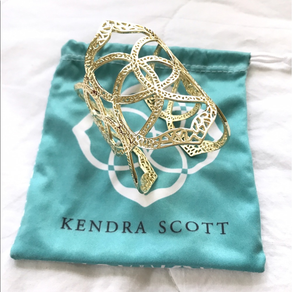 Kendra Scott Gold Roni Cuff