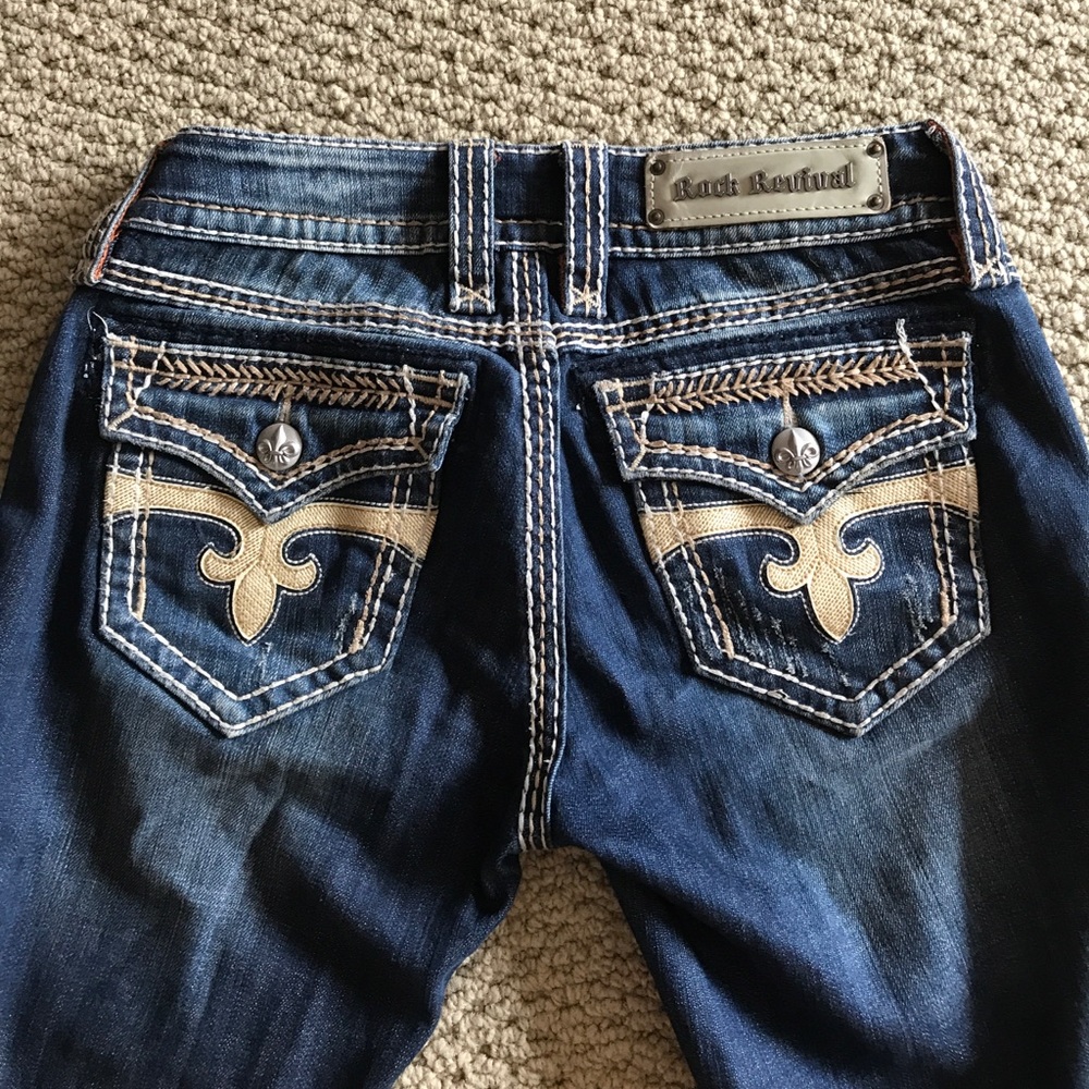Rock Revival capri jeans, size 27
