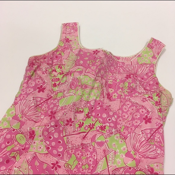 Lilly White Label Beach Blanket Bingo Shift Dress - Picture 2 of 3