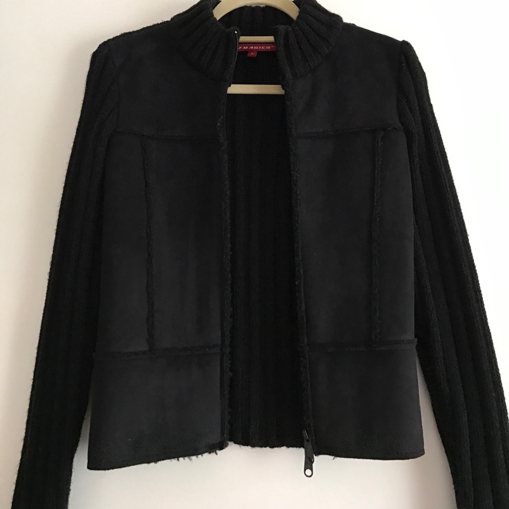 SOLD / Wool and suede jacket