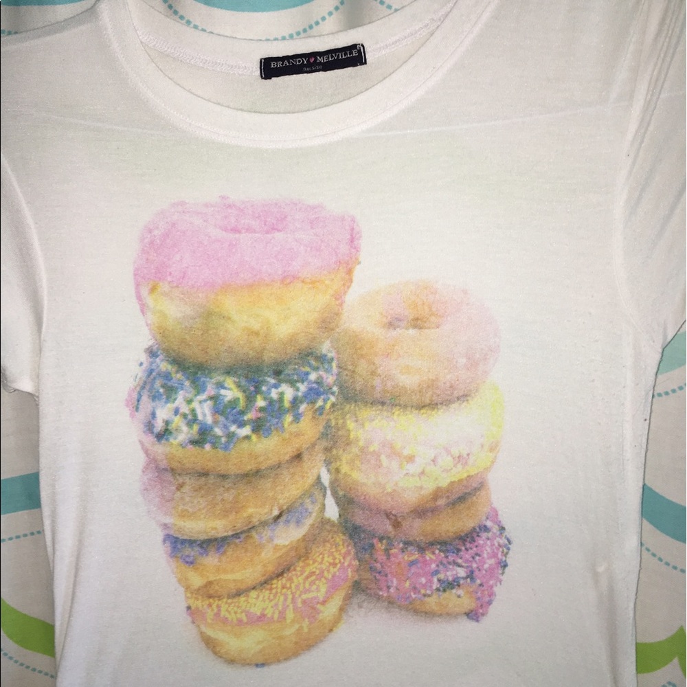 Brandy Melville Donut Crop top