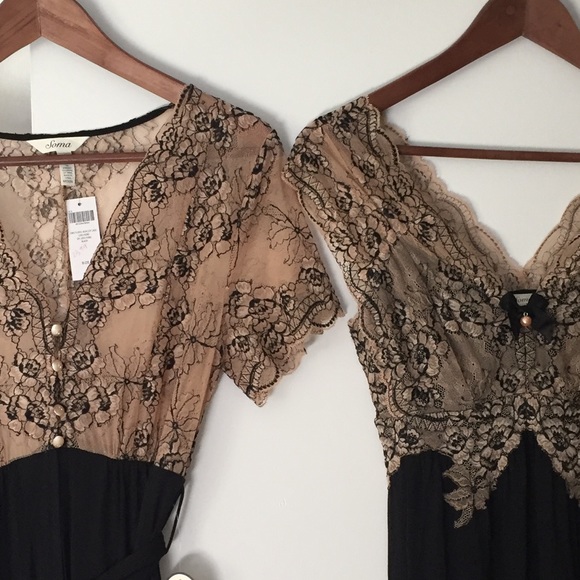 67 off Soma Other Soma "Cool Nights" fabric nightgown & robe NWT