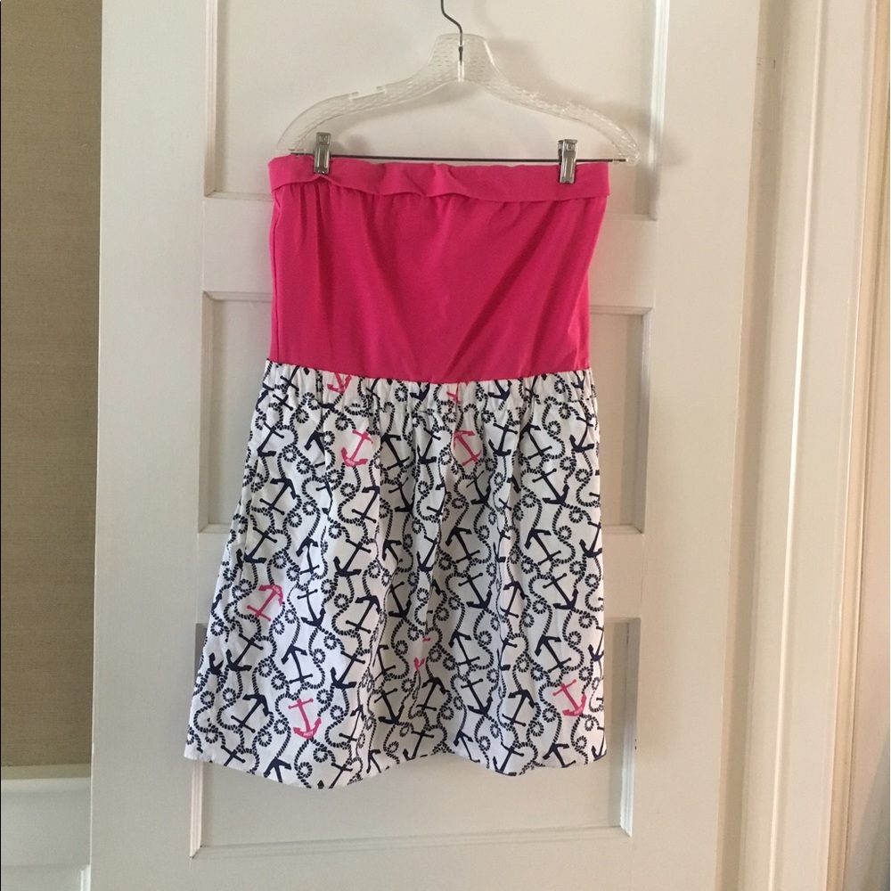 Strapless Lily Pulitzer dress