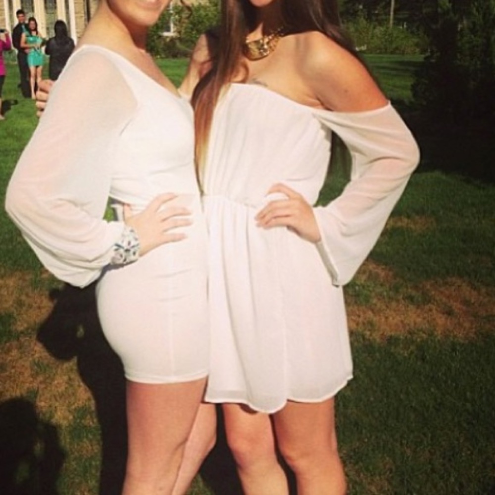 Beautiful white dress