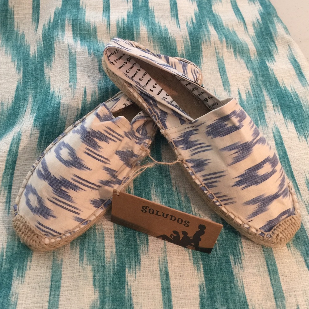 Brand New with Tag Soludos Ikat Espadrilles