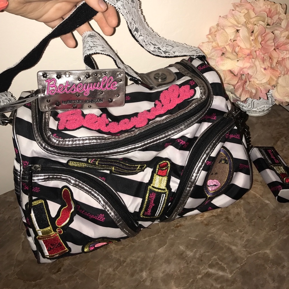 Betsey Johnson Makeup inspired bag or tote