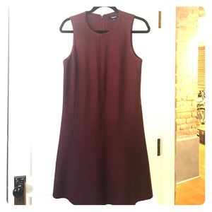 Burgundy Wool Madewell Dress ✨