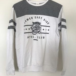 Varsity graphic crewneck