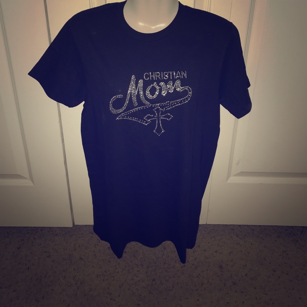 Christian Mom Shirt (bejeweled)