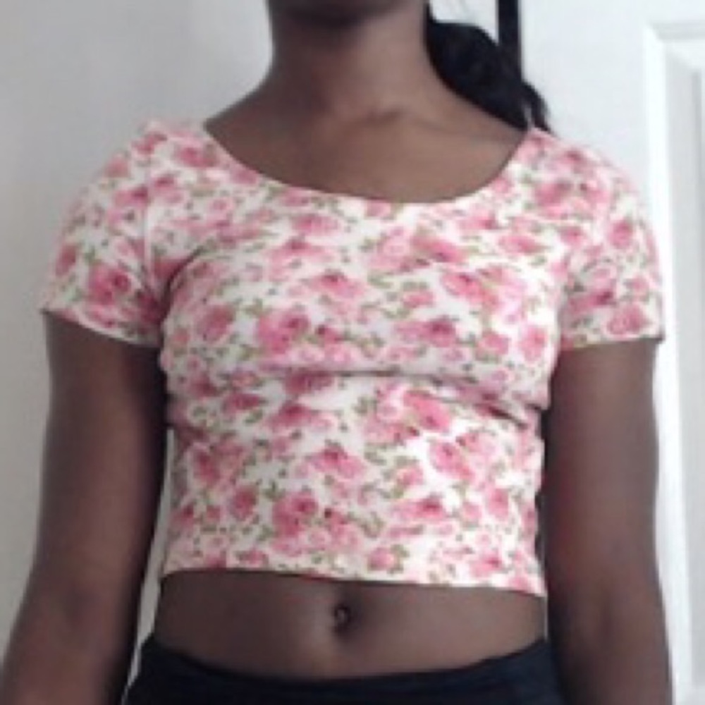 Floral Crop Top