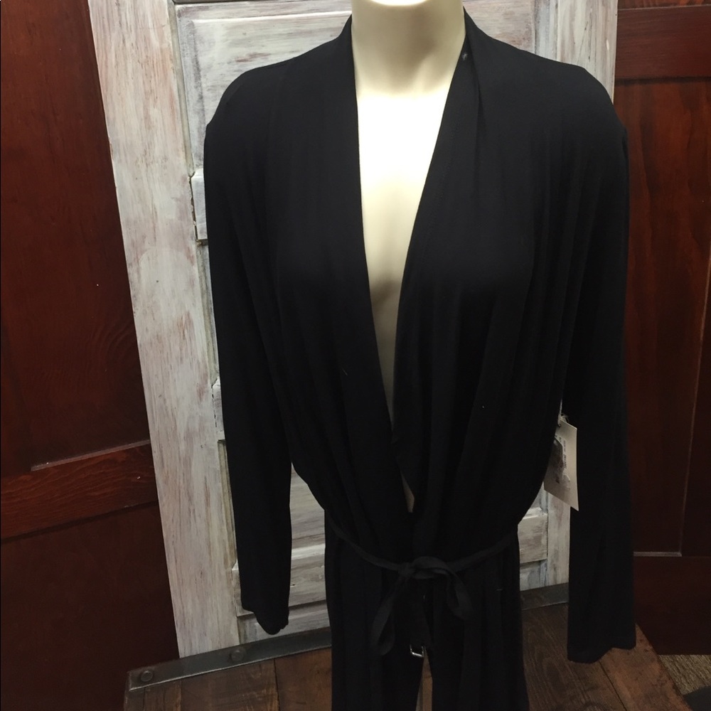 Soft Black Cardigan