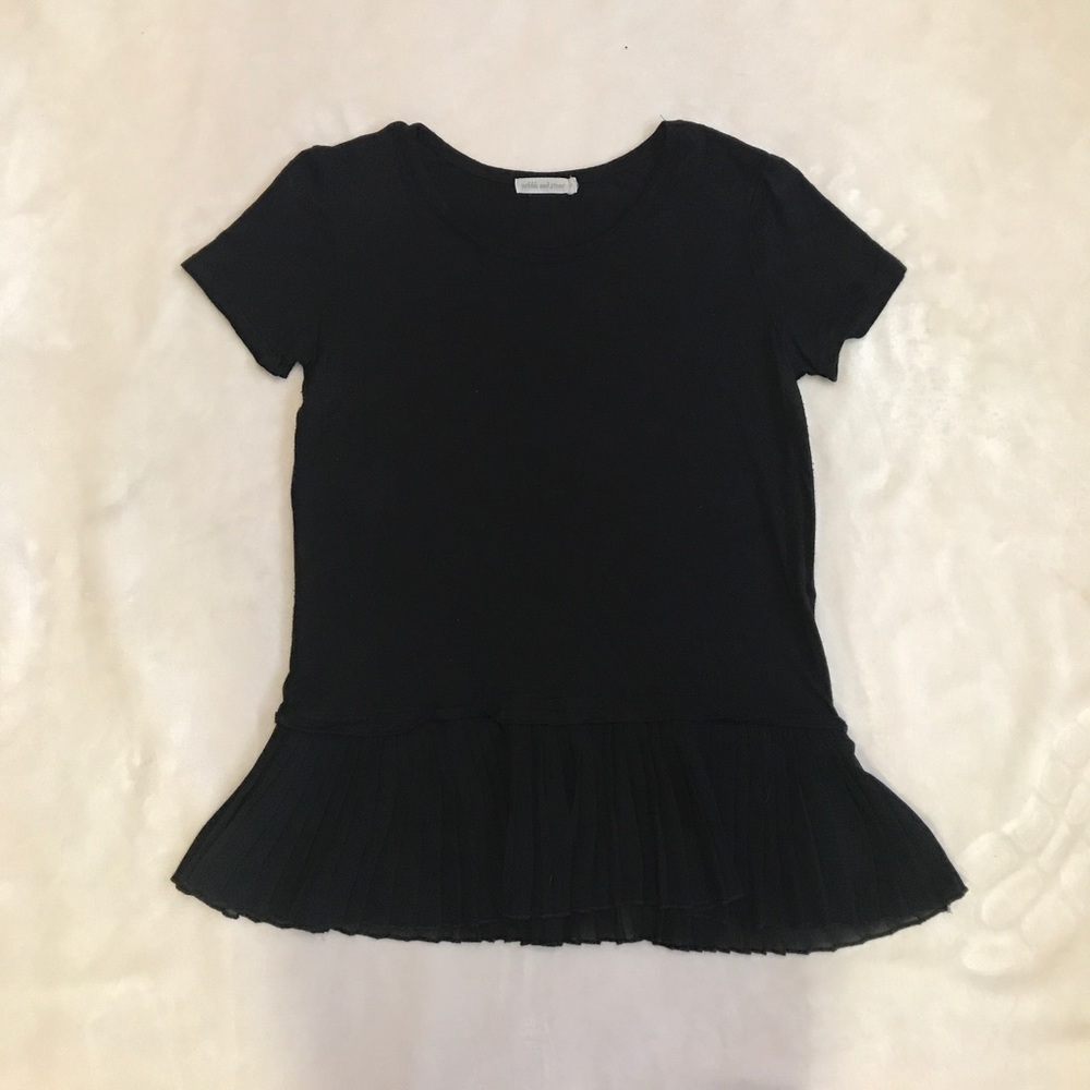 Black tee