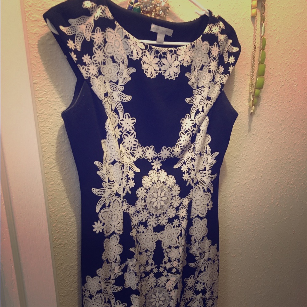 Floral print dress