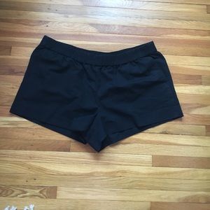 NWOT J. Crew Black Pull On Short