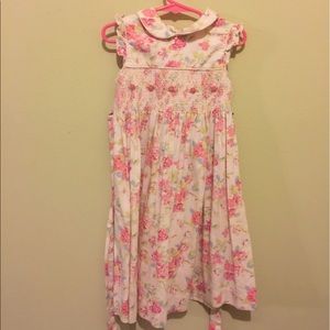 Laura Ashley sz 4t smocked dress