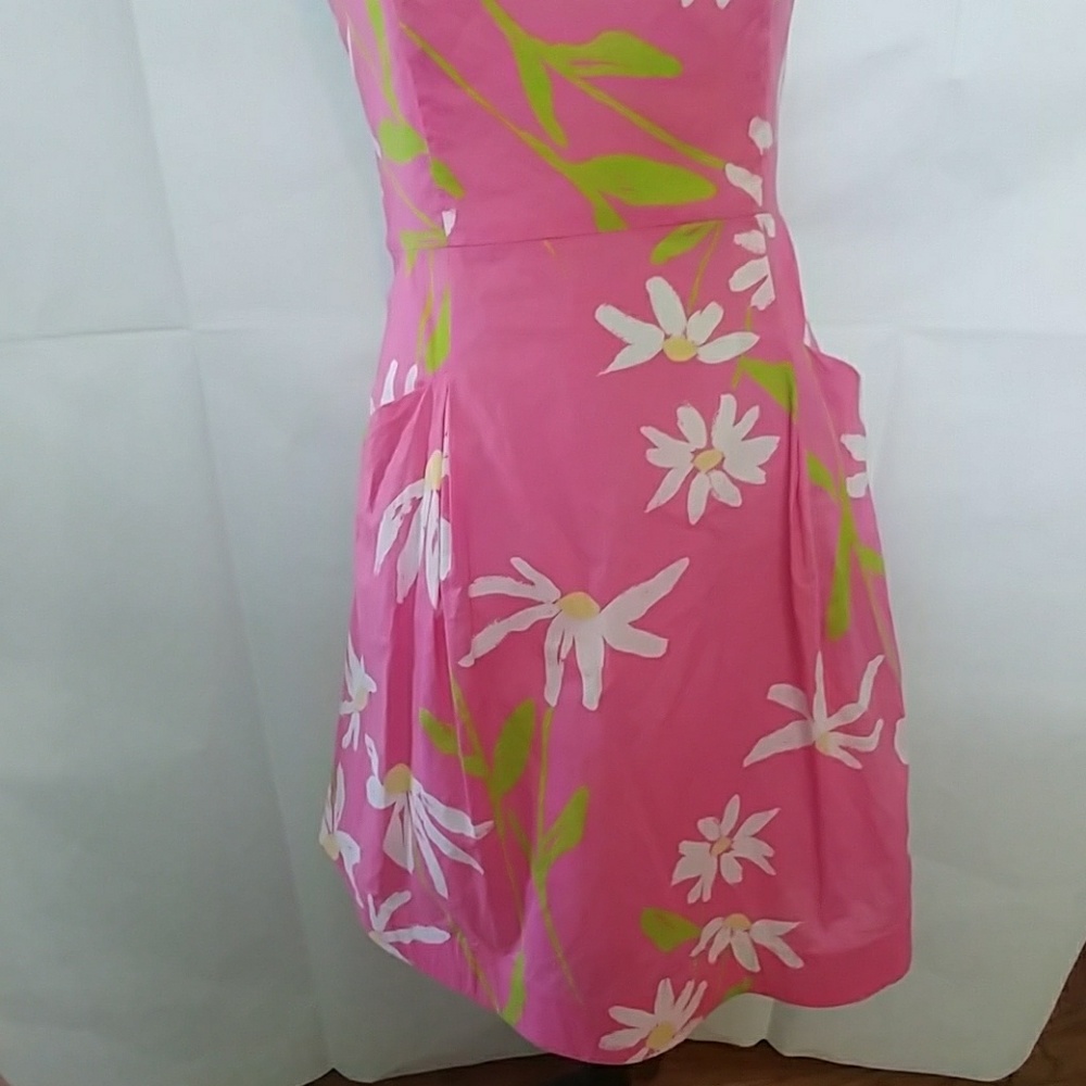 Lilly Pulitzer Hotty Pink Twirlers Blossom Dress - Picture 4 of 8