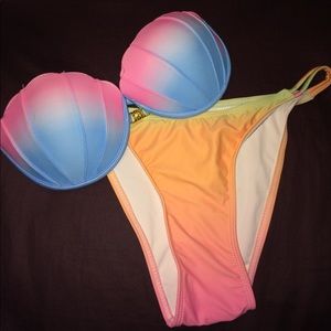 High waisted mermaid bikini