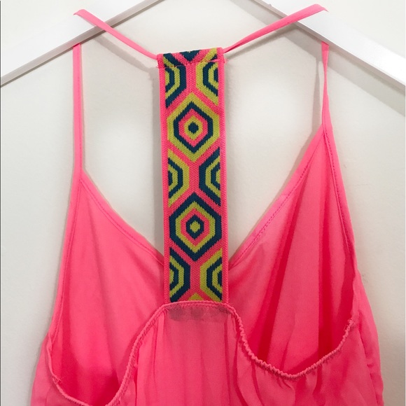 NEW Neon Pink Summer Dress - Picture 4 of 5