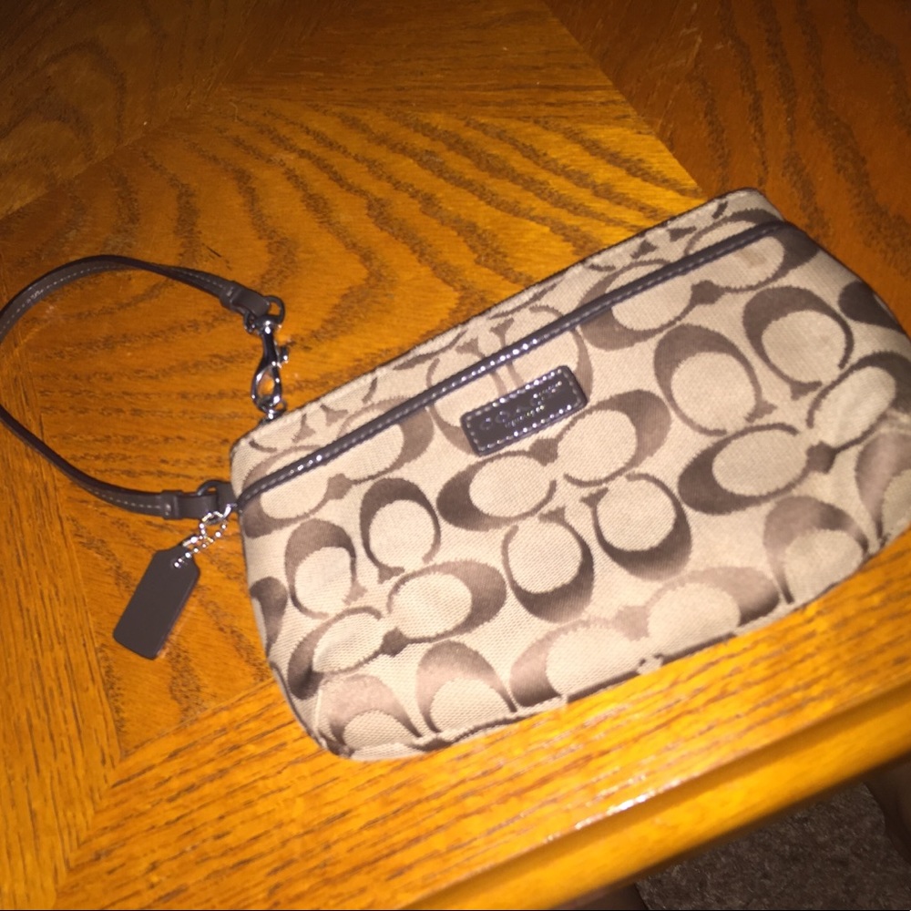 Coach wristlet