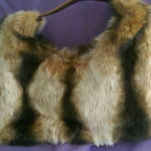 Faux Fur Purse