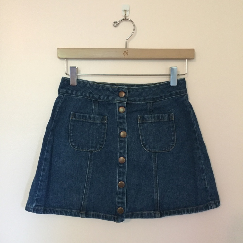 Brandy Melville Jean Denim Skirt