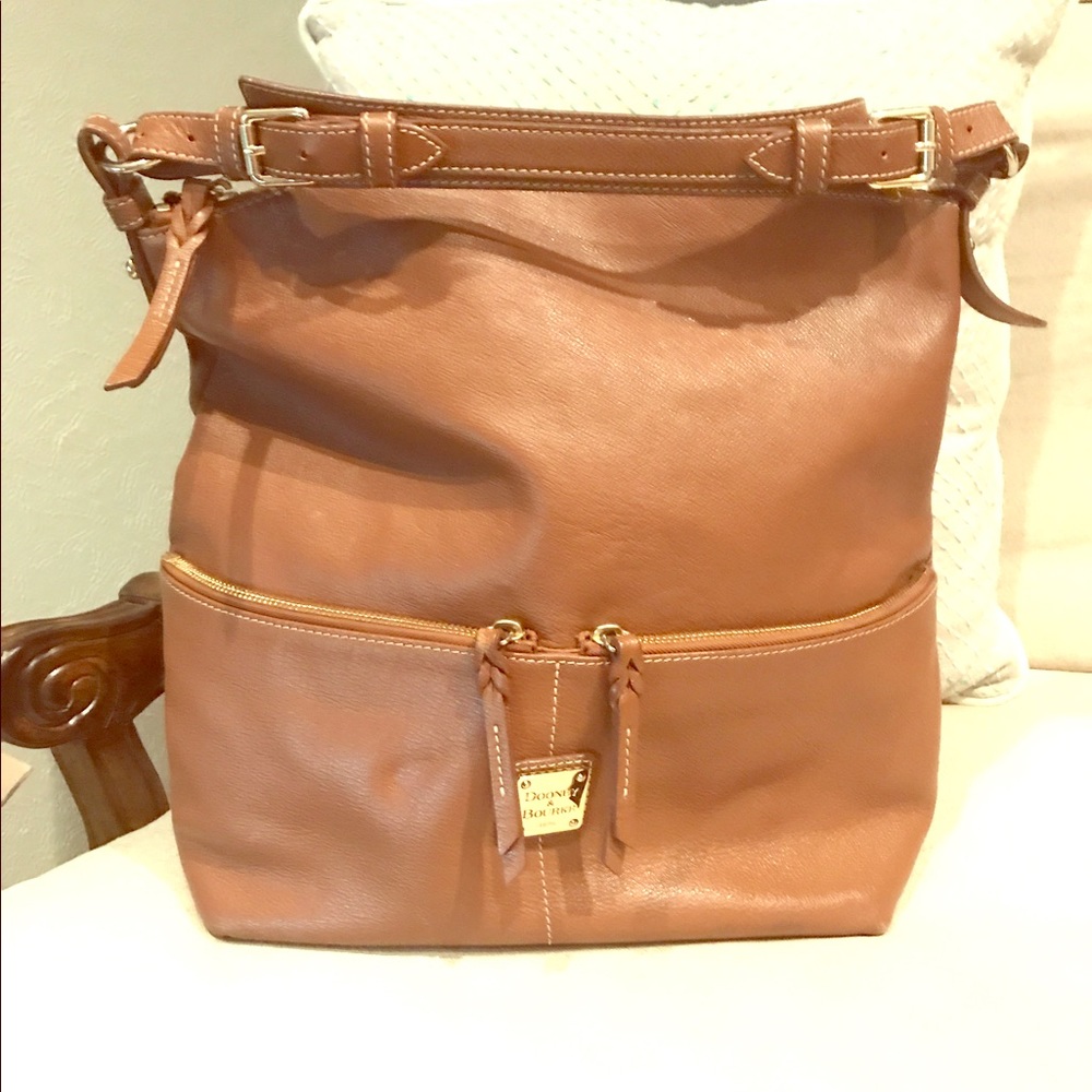 Dooney and Bourke leather hobo bag