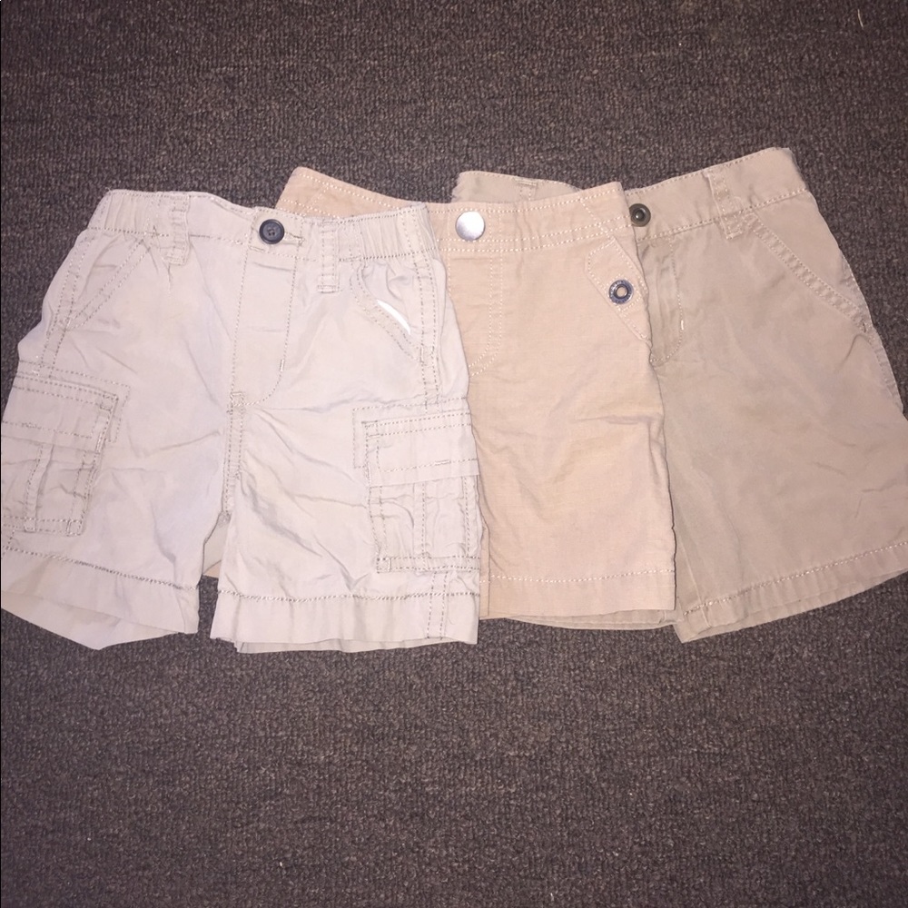 3 pairs 18month beige shorts