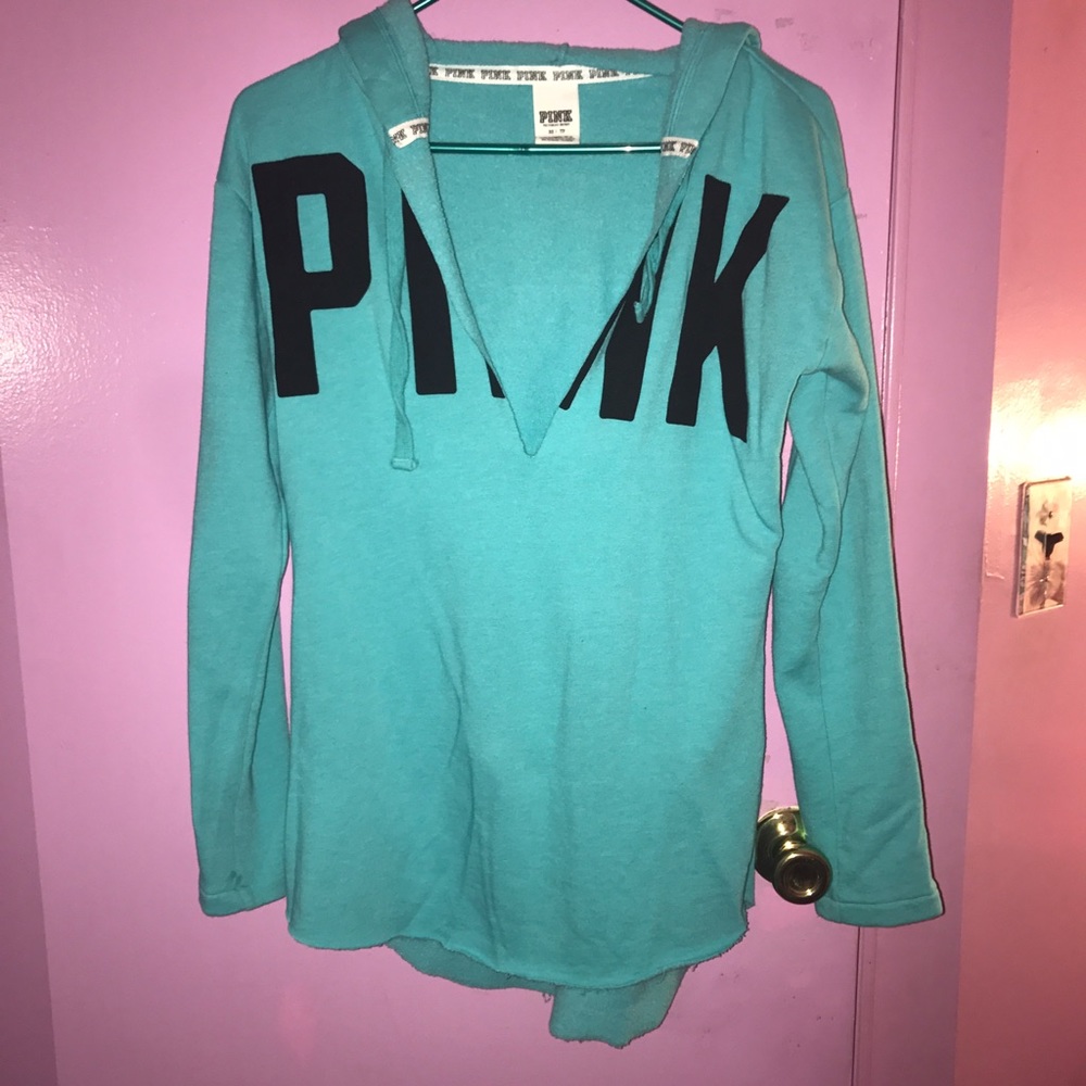 Victoria's Secret pink oversized hoodie