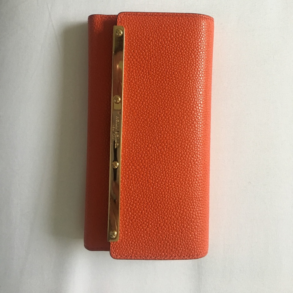 Blood orange Henri Bendel Wallet