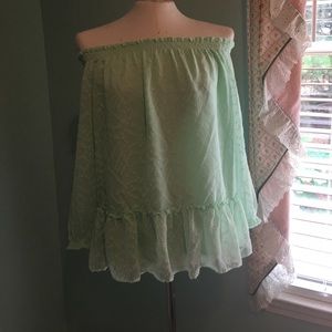Banana Republic off the shoulder top