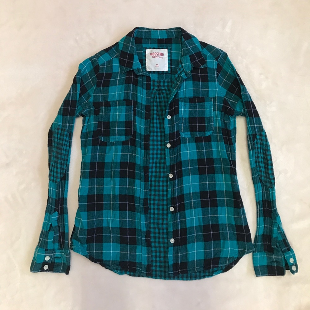 Target green flannel