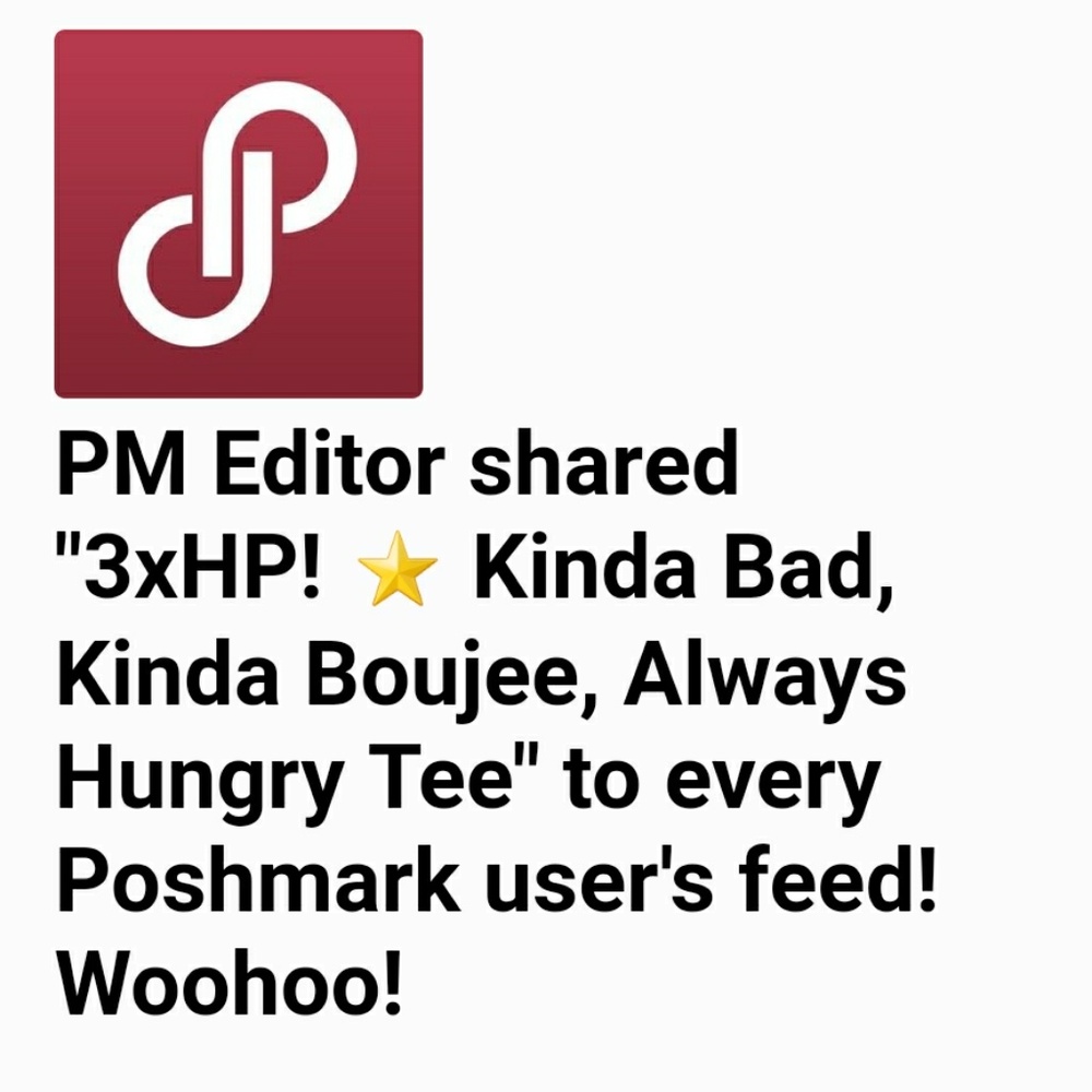 3xHP! ⭐ Kinda Bad, Kinda Boujee, Always Hungry Tee - Picture 5 of 5