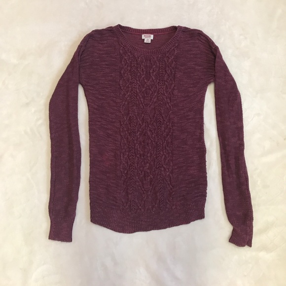 Target cranberry sweater - Picture 1 of 3