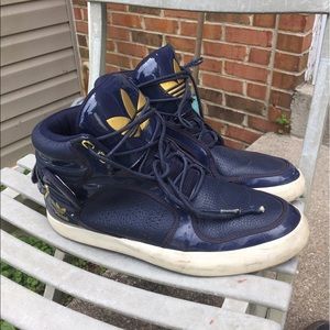 Adidas Hightops.