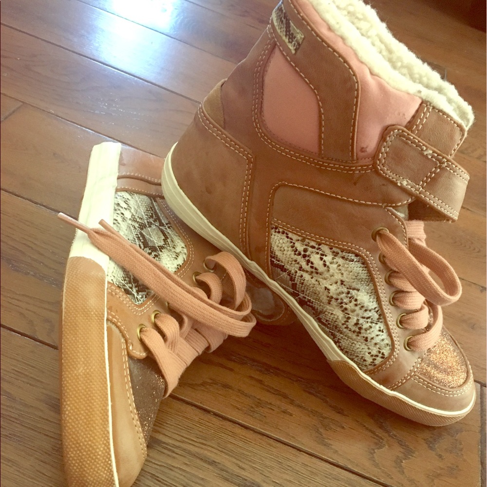 NEXT Hightop Glam Sneakers.