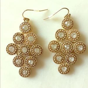 Gold Anthropologie Earrings