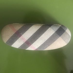 Burberry glasses case