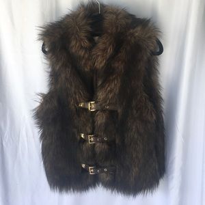 Michael Kors Faux Fur Vest ✨