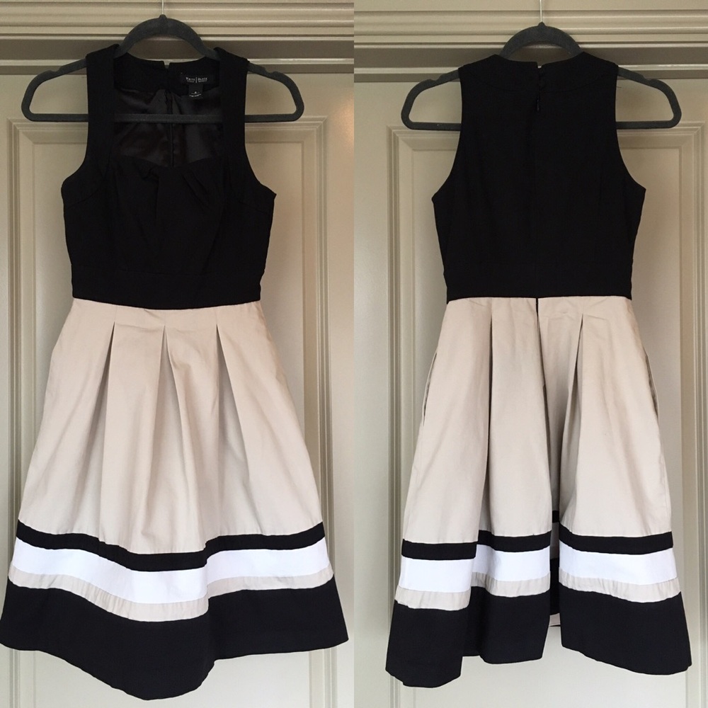 Black and Tan Summer Dress