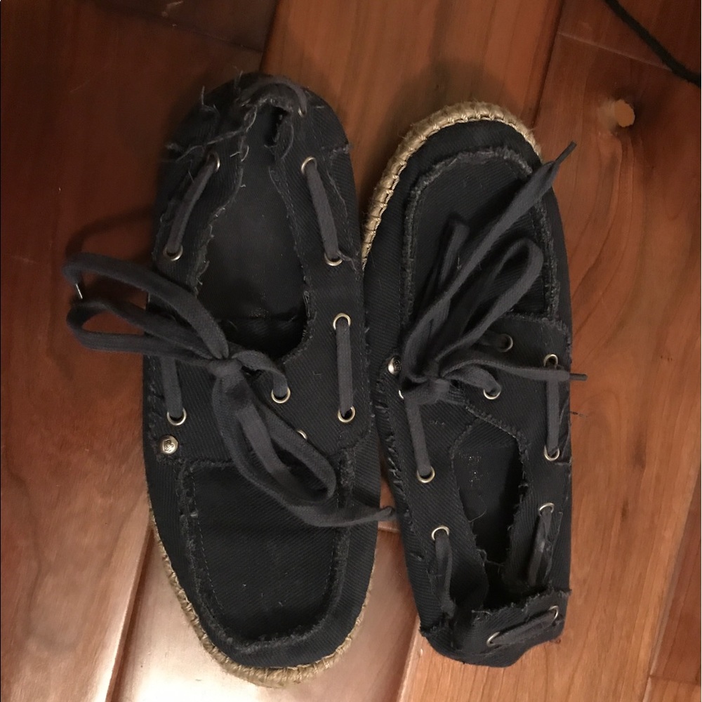 juicy couture navy flats