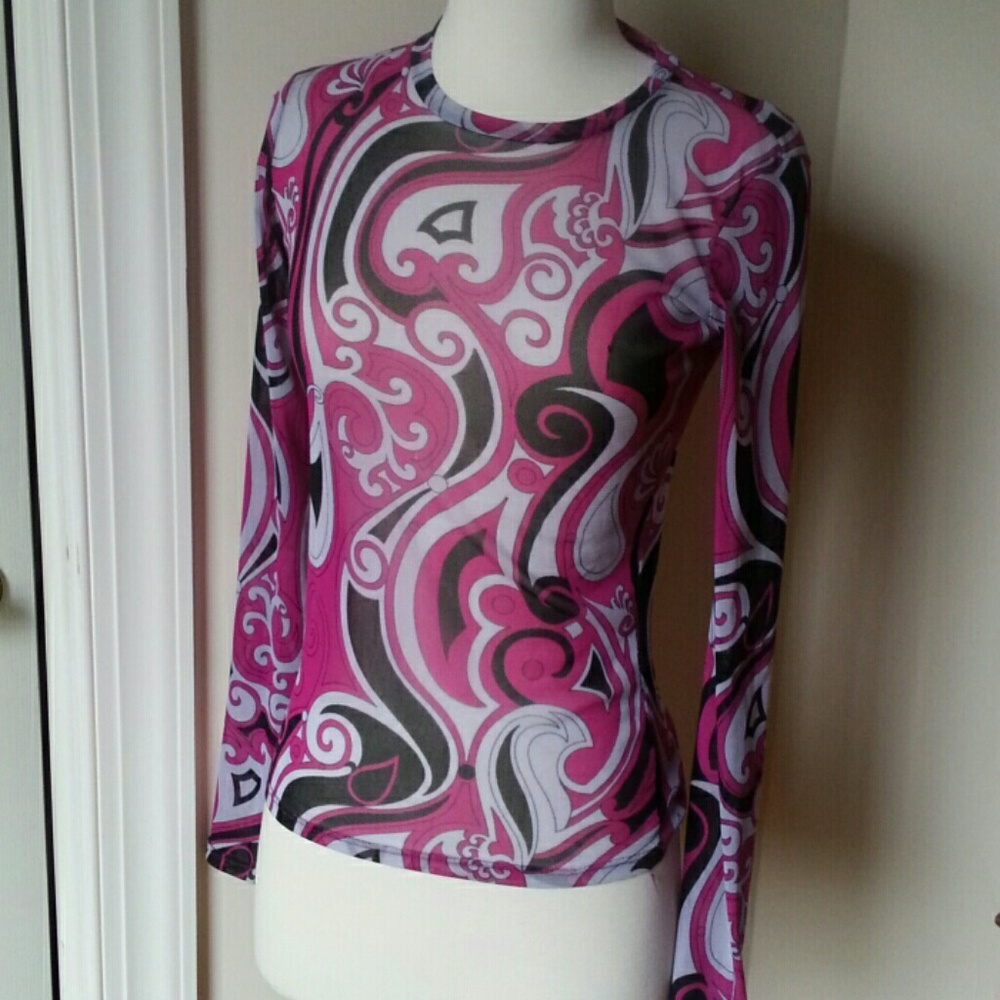 Made in France sexy shear knit top